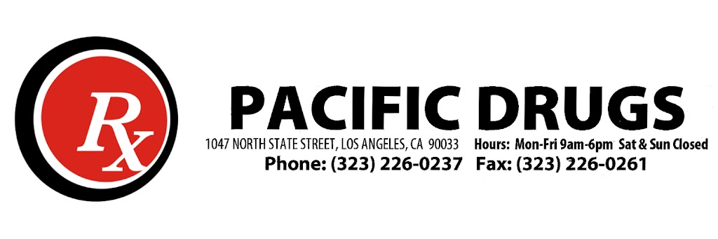 Pacific Drugs Pharmacy | 1047 N State St, Los Angeles, CA 90033 | Phone: (323) 226-0237