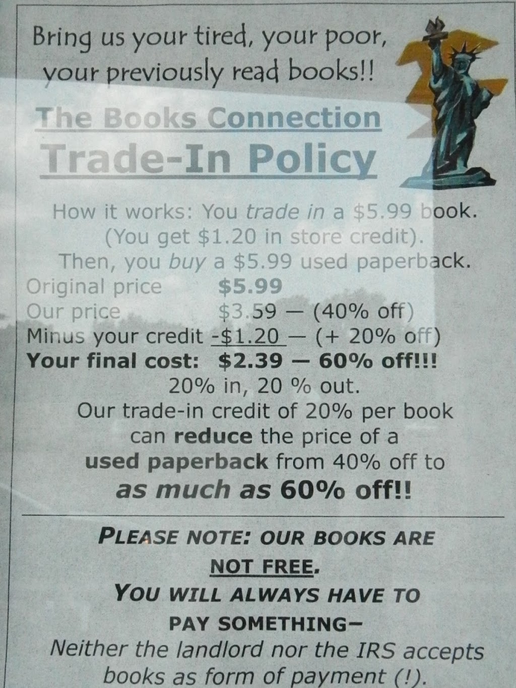 Books Connection | 31208 Five Mile Rd, Livonia, MI 48154, USA | Phone: (734) 524-1163