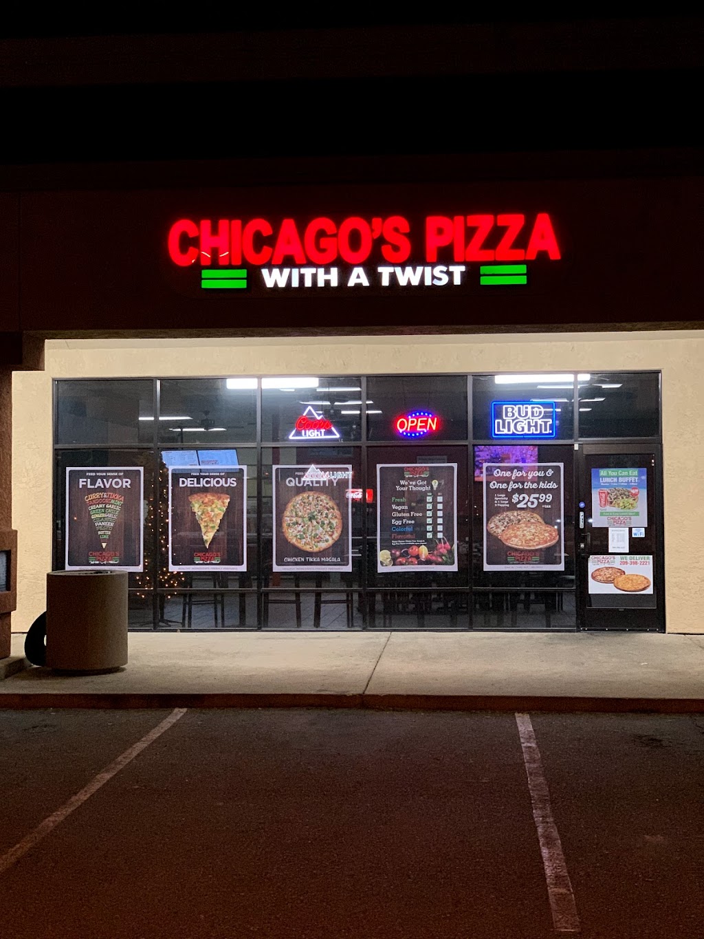 Chicagos Pizza With A Twist | 1471 B St suite b, Livingston, CA 95334, USA | Phone: (209) 398-2221