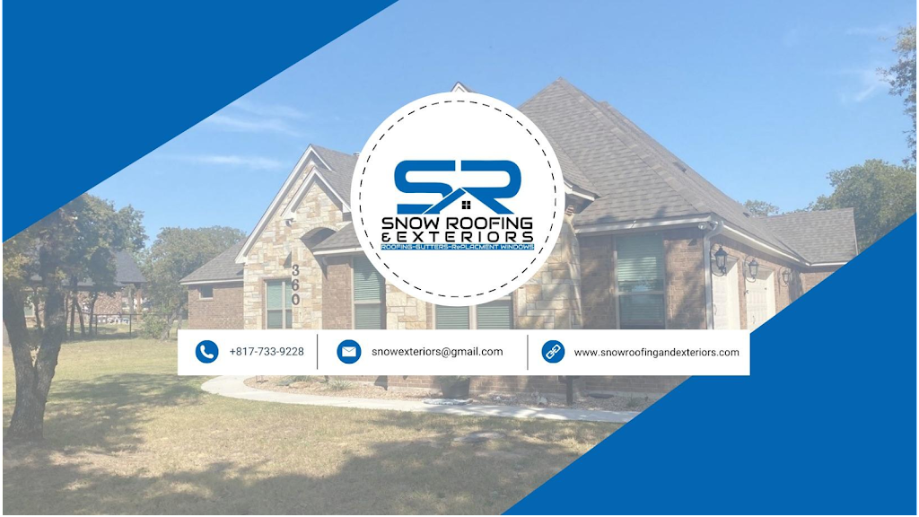 Snow Roofing and Exteriors | 1402 Co Rd 3336, Bridgeport, TX 76426, USA | Phone: (817) 733-9228