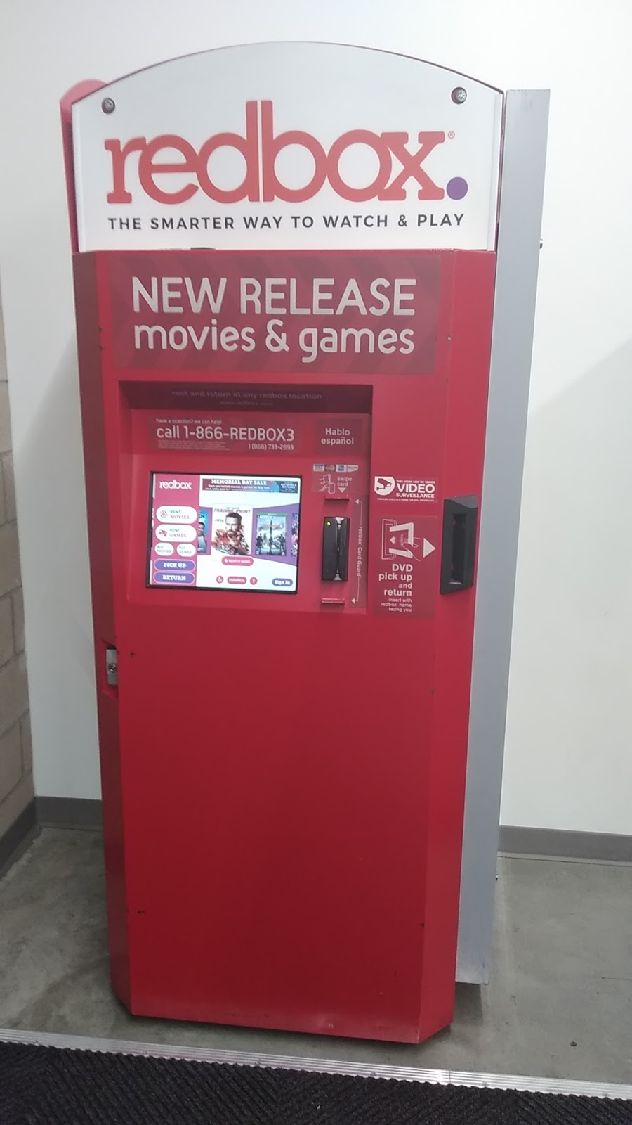 Redbox | 2245 S El Camino Real, Oceanside, CA 92054, USA | Phone: (866) 733-2693