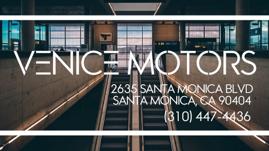 Venice Motors | 2635 Santa Monica Blvd Suite B, Santa Monica, CA 90404, USA | Phone: (310) 447-4436