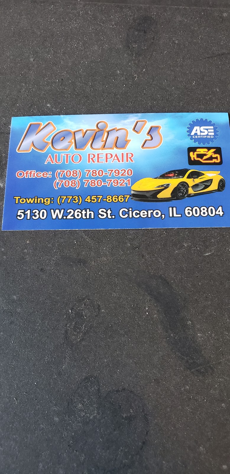 Kevin Auto Repair | 5130 W 26th St, Chicago, IL 60804, USA | Phone: (708) 780-3323