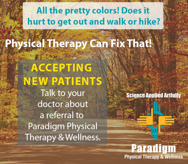 Paradigm Physical Therapy & Wellness - South Valley, Alb. NM | 3900 Las Estancias Ct #102, Albuquerque, NM 87121, USA | Phone: (505) 207-2344