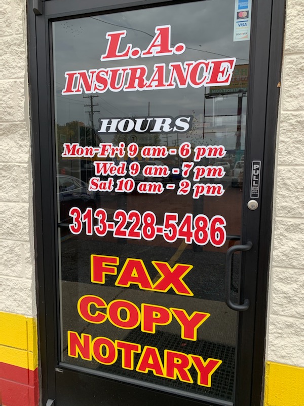 L.A. Insurance | 18251 W Warren Ave, Detroit, MI 48228, USA | Phone: (313) 228-5486