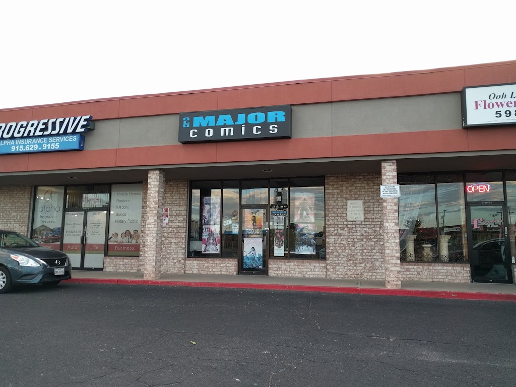 Old Major Comics | 10780 Pebble Hills Blvd, El Paso, TX 79935, USA | Phone: (915) 449-0990