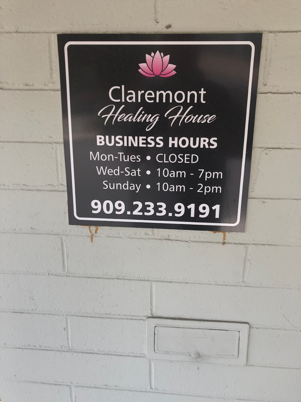 Claremont Healing House | 1258 Harvard Ave N, Claremont, CA 91711, USA | Phone: (909) 233-9191