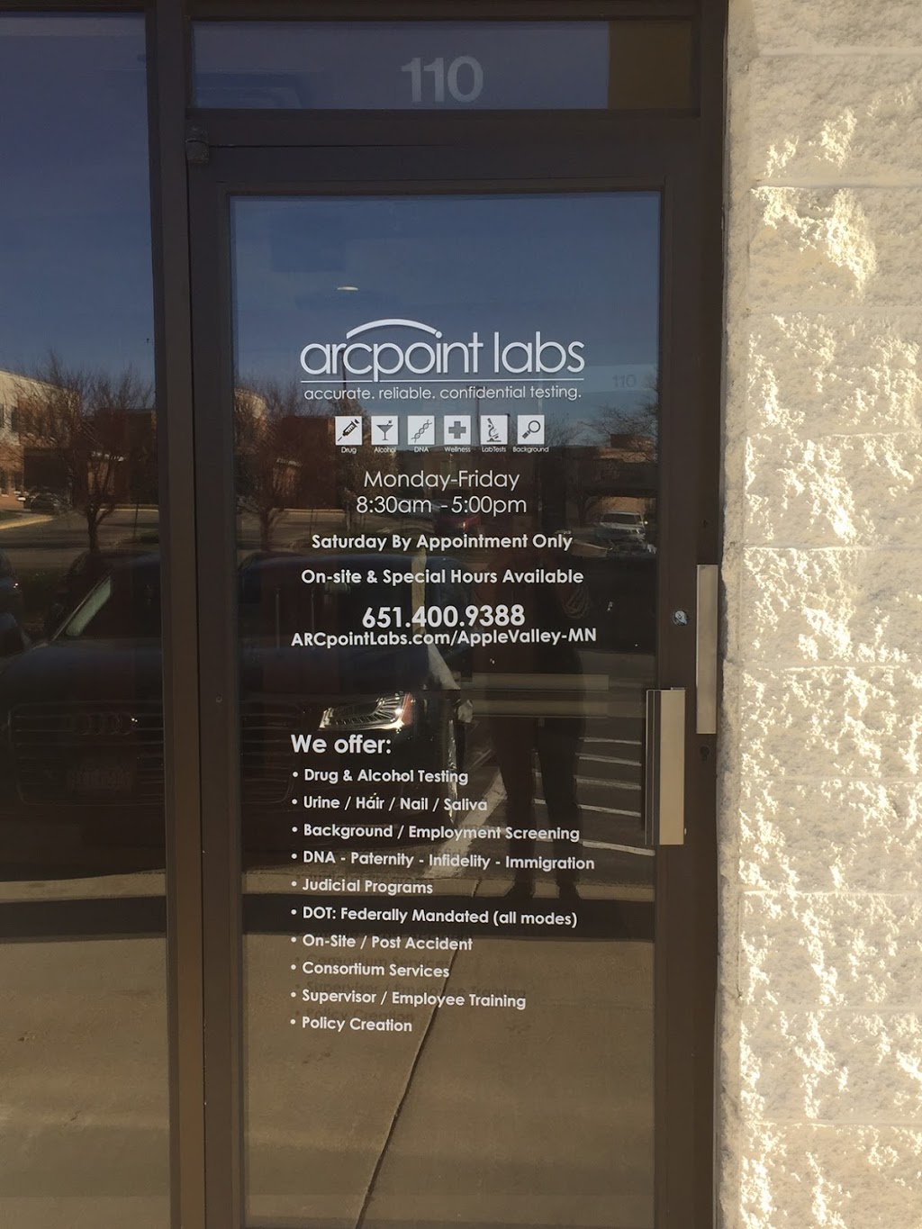 ARCpoint Labs of Apple Valley | 14690 Galaxie Ave #110, Apple Valley, MN 55124, USA | Phone: (651) 400-9388