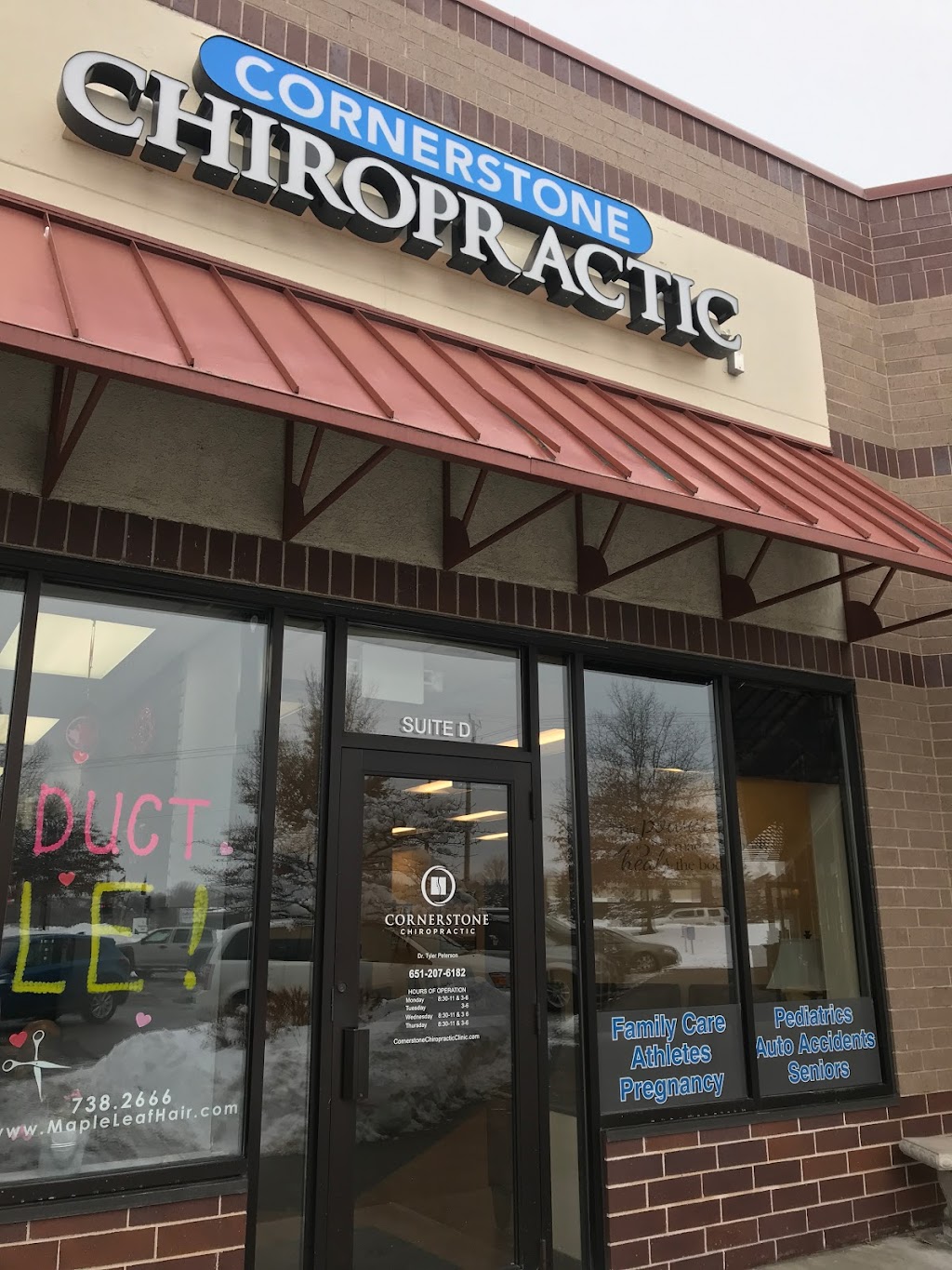 Cornerstone Chiropractic Clinic | 8470 City Centre Dr D, Woodbury, MN 55125, USA | Phone: (651) 207-6182