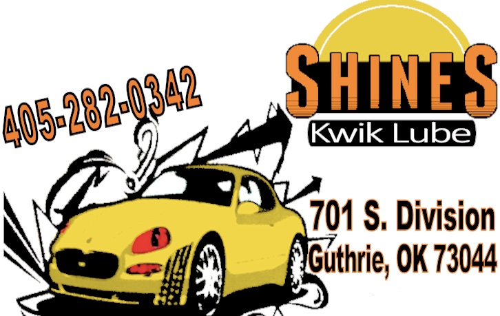 Shines Kwik Lube | 701 S Division St, Guthrie, OK 73044 | Phone: (405) 282-0342