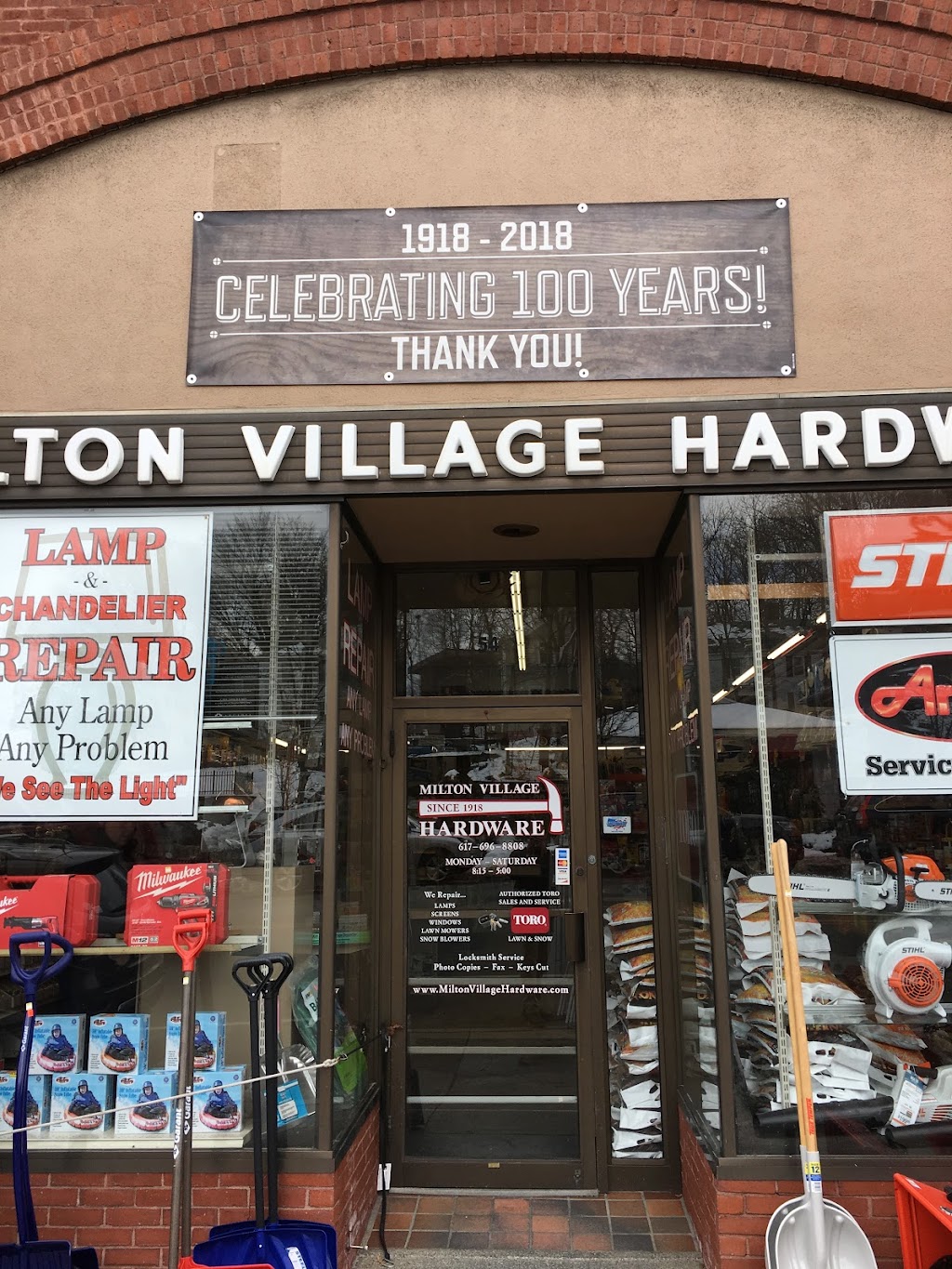 Milton Village Hardware | 54 Adams St, Milton, MA 02186, USA | Phone: (617) 696-8808