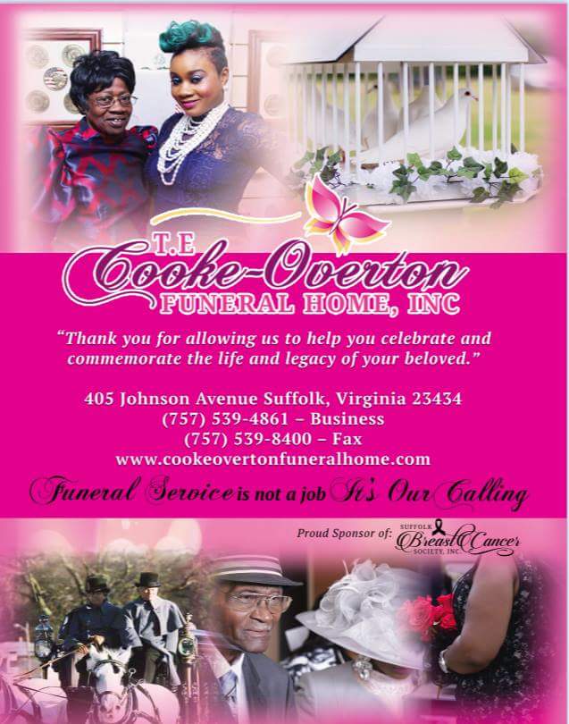 T.E. Cooke-Overton Funeral Home, Inc. | 405 Johnson Ave, Suffolk, VA 23434, USA | Phone: (757) 539-4861