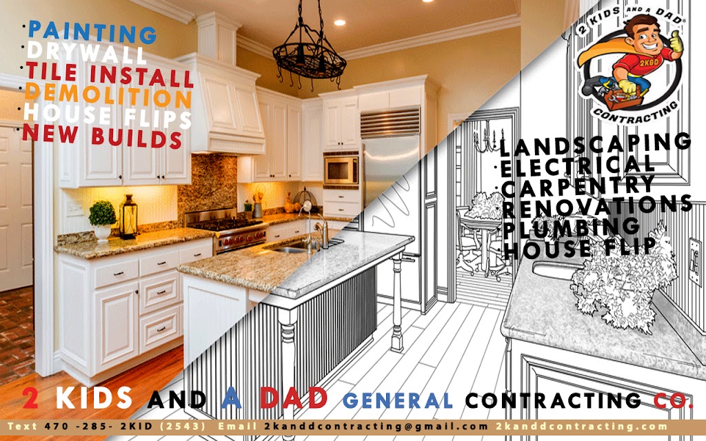 TWO KIDS AND A DAD GENERAL CONTRACTING COMPANY. | Alpharetta, GA 30005 | Phone: (470) 285-2543