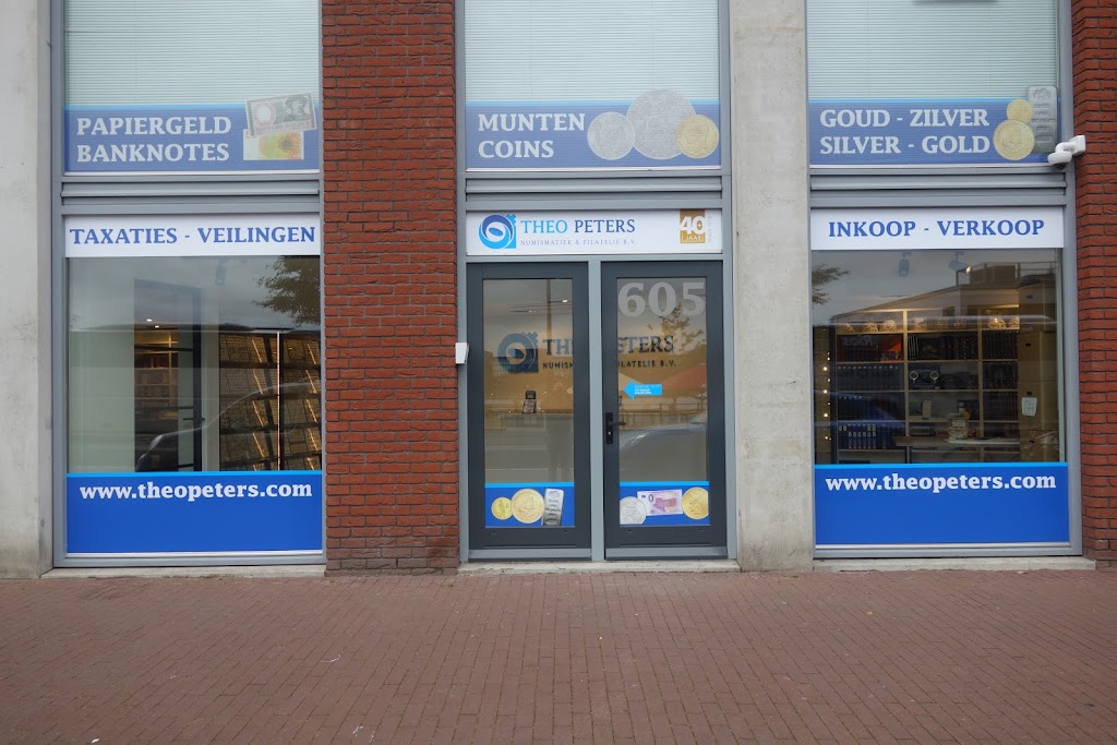 Theo Peters Numismatics & Philately B.V. | Westerdoksdijk 605, 1013 BX Amsterdam, Netherlands | Phone: 020 622 2530