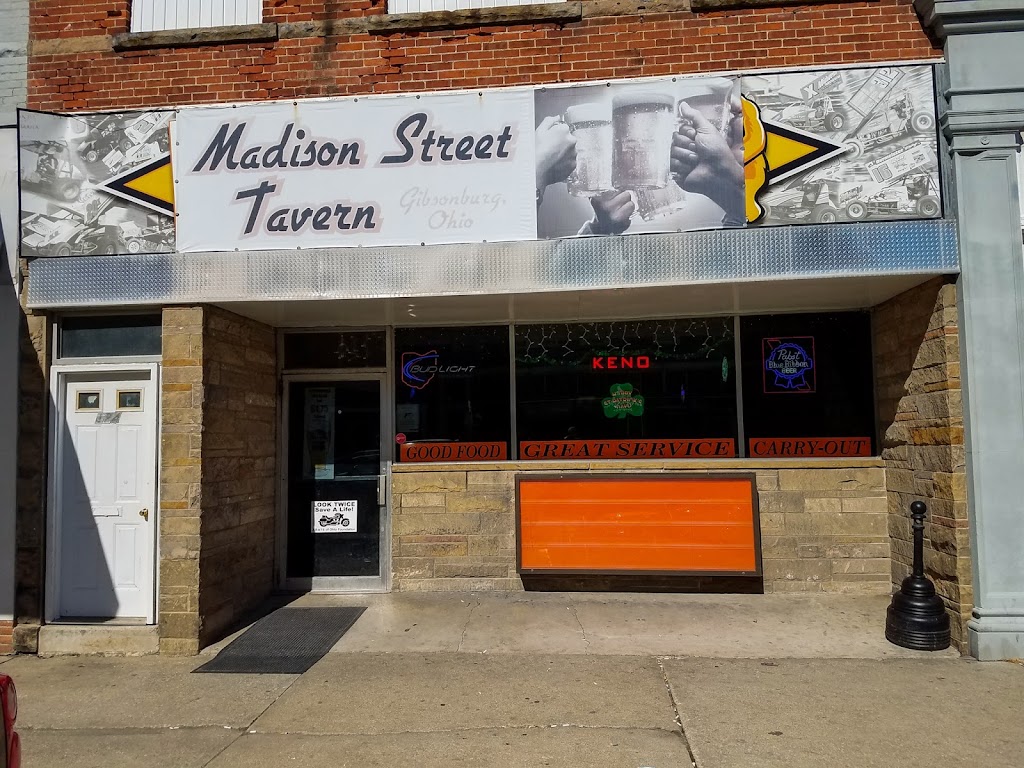 Madison Street Tavern | 124 W Madison St, Gibsonburg, OH 43431, USA | Phone: (419) 637-2788