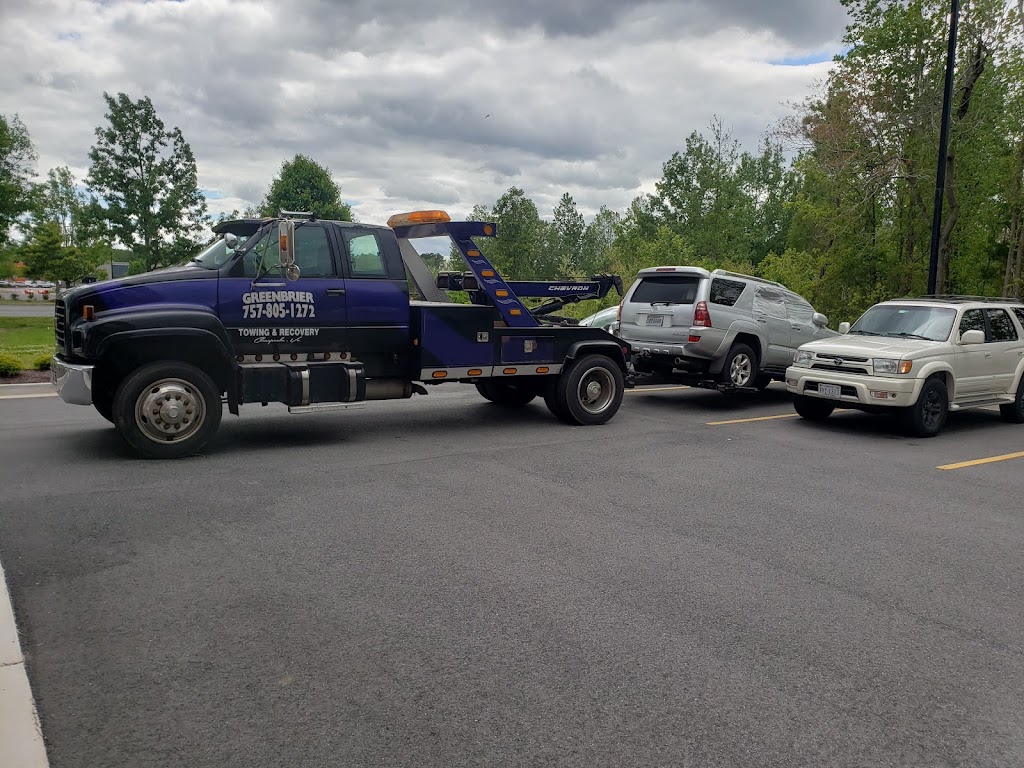 Greenbrier Towing and Recovery | 1209 McCloud Rd, Chesapeake, VA 23320, USA | Phone: (757) 805-1272