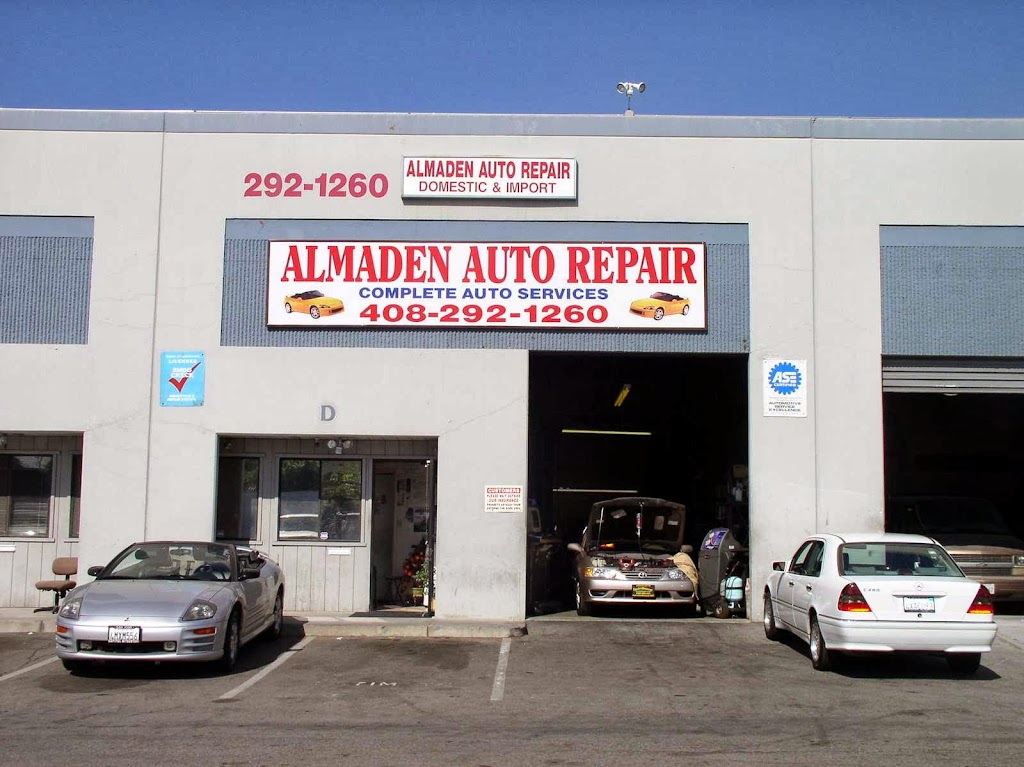 Almaden Auto Repair | 1680 Almaden Expy suite d, San Jose, CA 95125, USA | Phone: (408) 292-1260