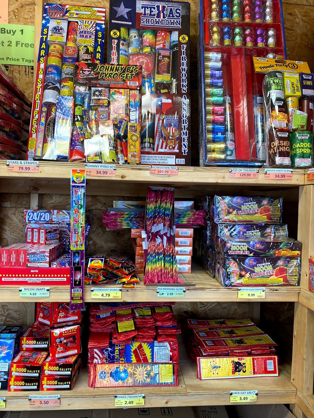 Ninja Fireworks Moody | 2107 Moody Pkwy, Leeds, AL 35094, USA | Phone: (205) 310-8555