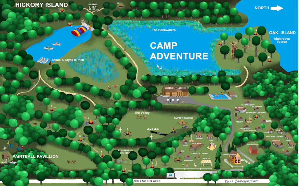 Camp Adventure | 5121 N 1000 E, Pierceton, IN 46562, USA | Phone: (574) 834-1300