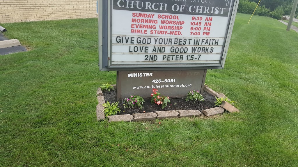 East Chestnut Church of Christ | 3601 Chestnut St, Fort Wayne, IN 46803, USA | Phone: (260) 426-5051