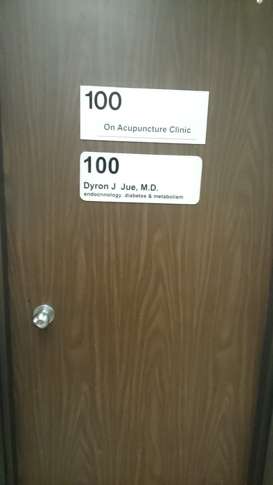 On Acupuncture Clinic | 2101 Forest Ave #100, San Jose, CA 95128, USA | Phone: (408) 217-0098