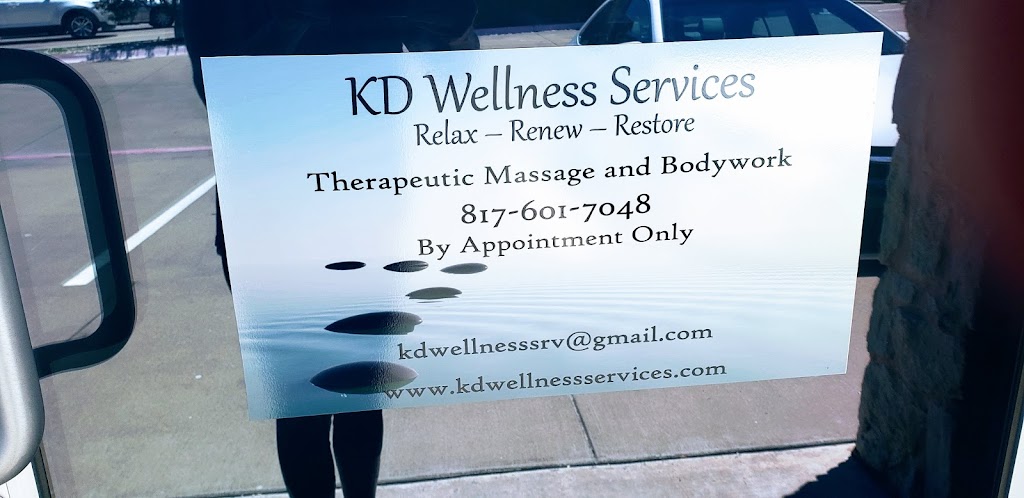 KD Wellness Services, Therapeutic Massage & Body Work | 7933 Lyn Ct, Alvarado, TX 76009, USA | Phone: (817) 601-7048
