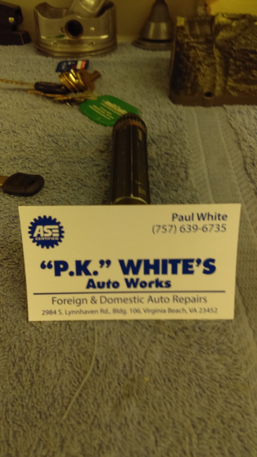 Paul White Enterprise Auto Repair | 2984 S Lynnhaven Rd #106, Virginia Beach, VA 23452, USA | Phone: (757) 639-6735