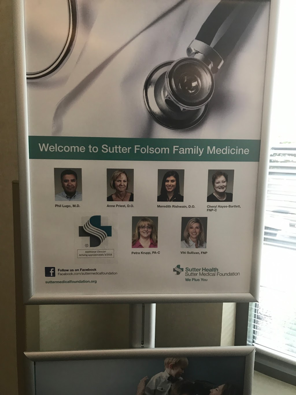 Sutter Medical Group | 2575 E Bidwell St #100, Folsom, CA 95630, USA | Phone: (916) 817-3700