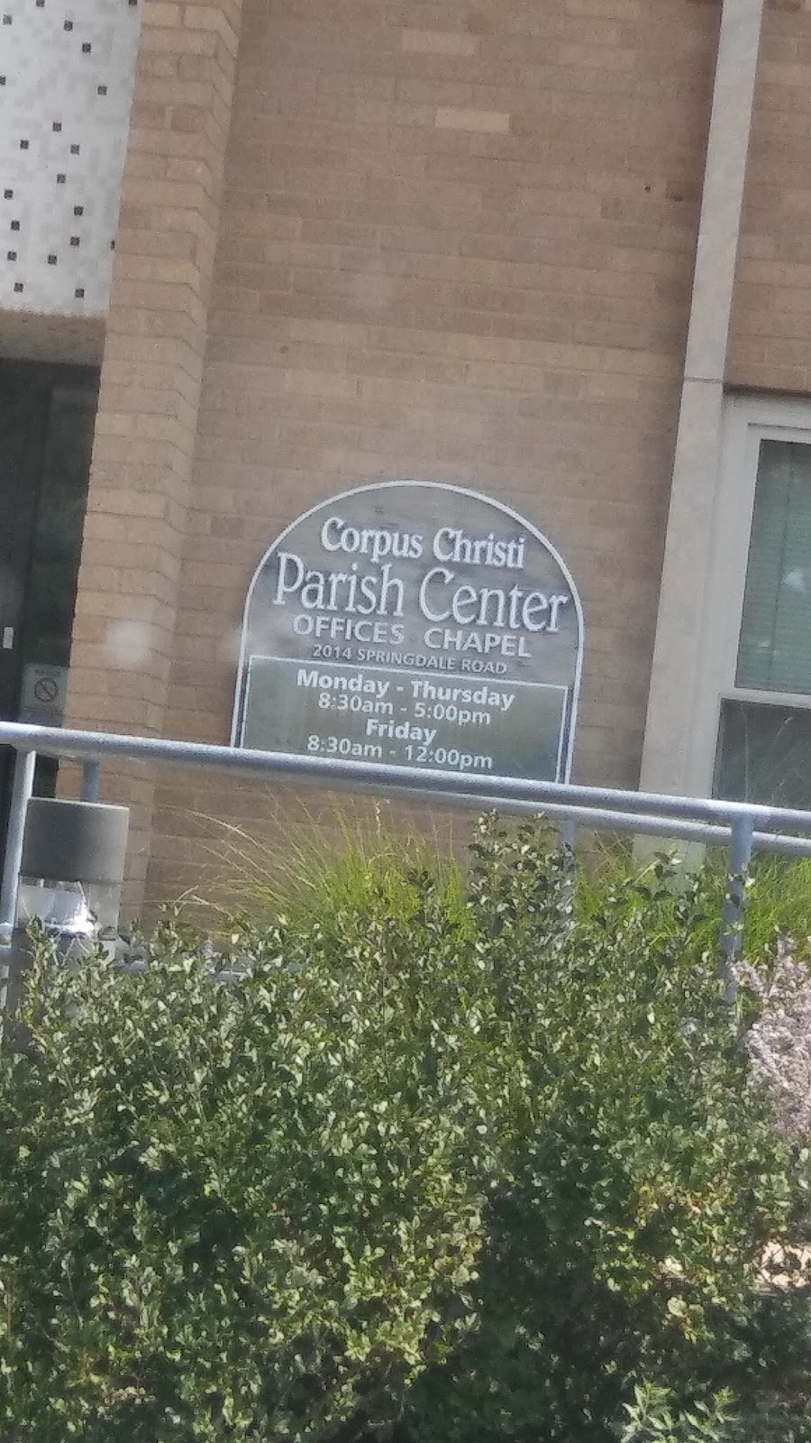 Corpus Christi Roman Catholic Church | 2014 Springdale Rd, Cincinnati, OH 45231 | Phone: (513) 825-0618