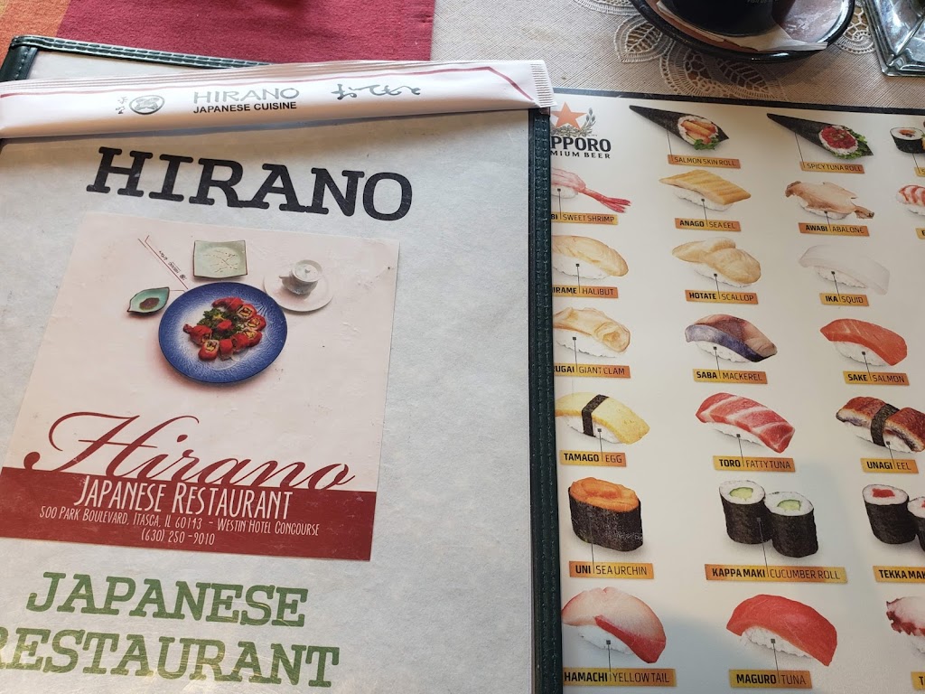 Hirano Japanese Restaurant | 500 Park Blvd, Itasca, IL 60143 | Phone: (630) 250-9010