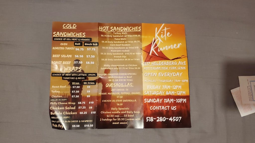 Kite Runner Grocery & Grill | 1517 Helderberg Ave, Schenectady, NY 12306, USA | Phone: (518) 280-4507