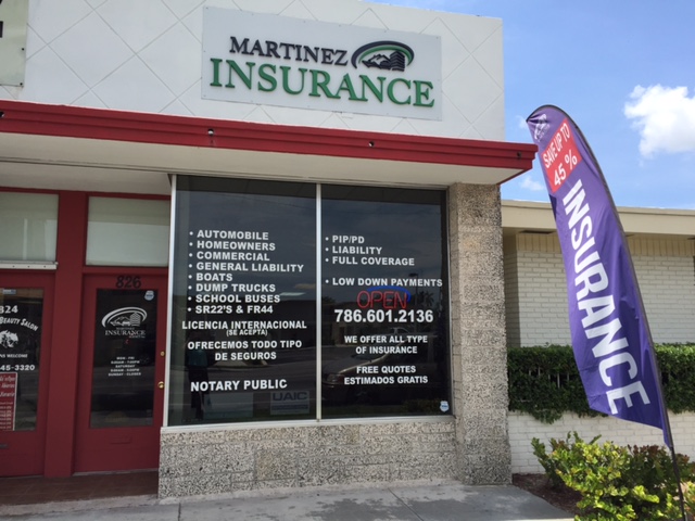 Martinez Insurance Agency INC | 826 N Krome Ave, Homestead, FL 33030, USA | Phone: (786) 601-2136