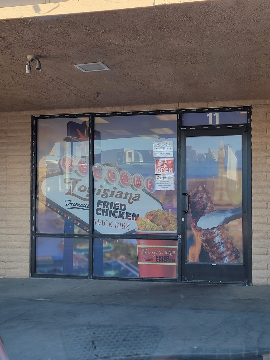 Louisiana Famous Fried Chicken&Mack Ribz | 3333 S Maryland Pkwy #11, Las Vegas, NV 89169, USA | Phone: (702) 268-7037