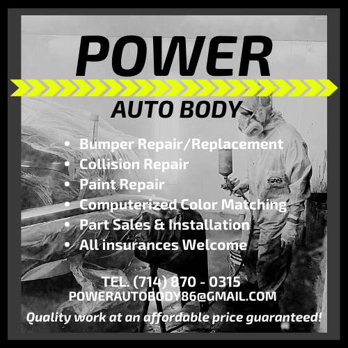 Power Auto Body | 1100 E Ash Ave F, Fullerton, CA 92831, USA | Phone: (714) 870-0315