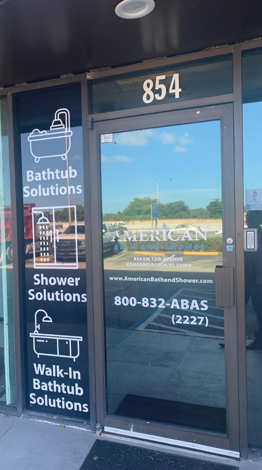 American Bath and Shower of South Florida LLC | 854 SW 12th Ave, Pompano Beach, FL 33069, USA | Phone: (800) 832-2227