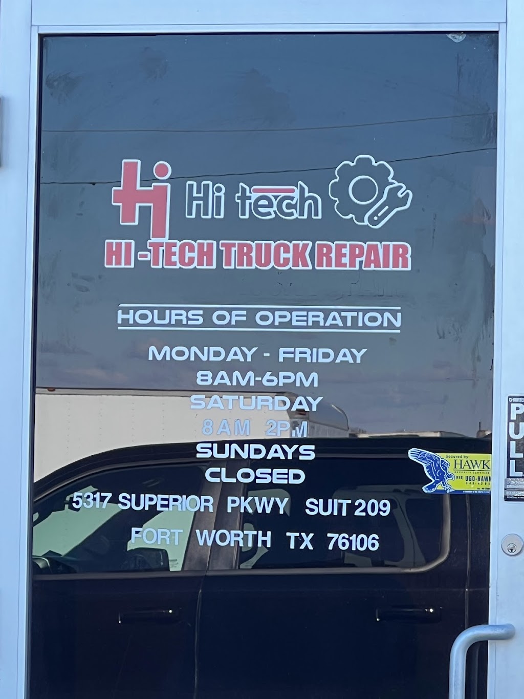 Hi Tech Truck Repair | 5317 Superior Pkwy #209, Fort Worth, TX 76106, USA | Phone: (469) 347-1535