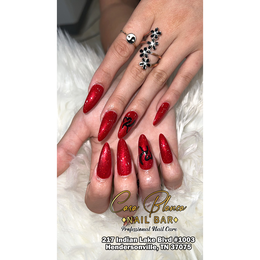 Casa Blanca Nail Bar Hendersonville | 217 Indian Lake Blvd #1003, Hendersonville, TN 37075, USA | Phone: (615) 431-2248