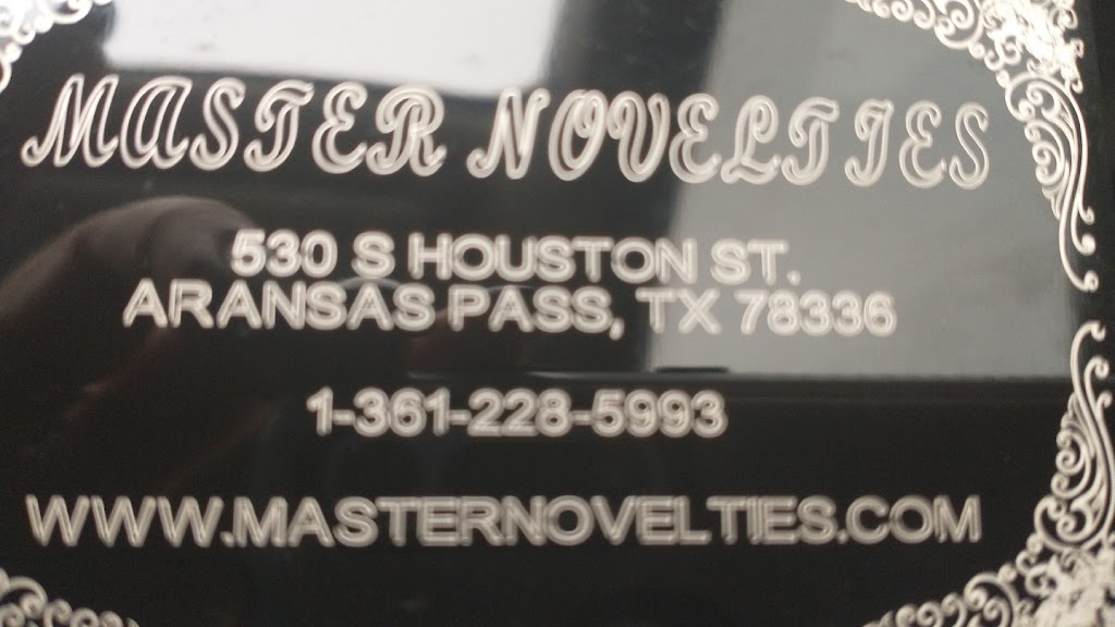 Master Novelties | 530 SouthHouston Street Apt:B, Aransas Pass, TX 78336, USA | Phone: (361) 228-5993