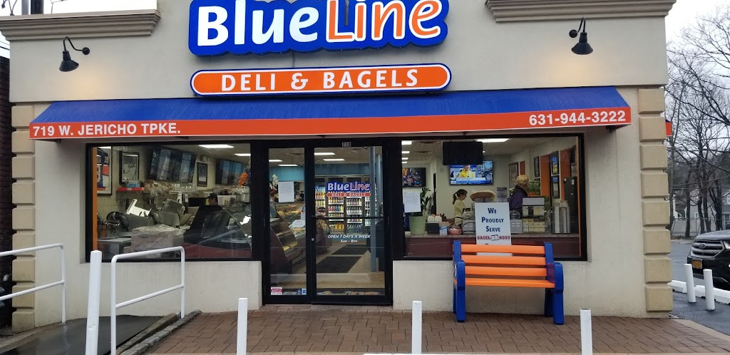 Blue Line Deli & Bagels | 719 W Jericho Turnpike, Huntington, NY 11743, USA | Phone: (631) 944-3222