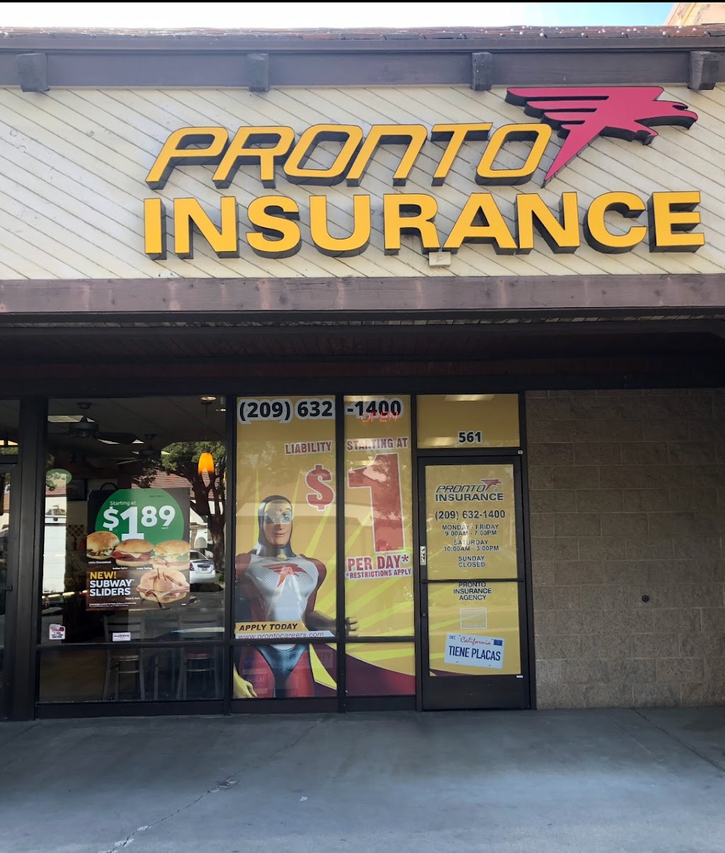 Pronto Insurance Agency | 561 N Golden State Blvd, Turlock, CA 95380, USA | Phone: (209) 632-1400