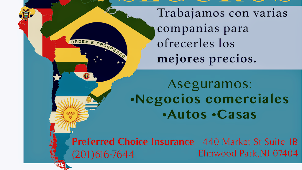 Preferred Choice Insurance | 482 McBride Ave, Paterson, NJ 07501, USA | Phone: (201) 616-7644