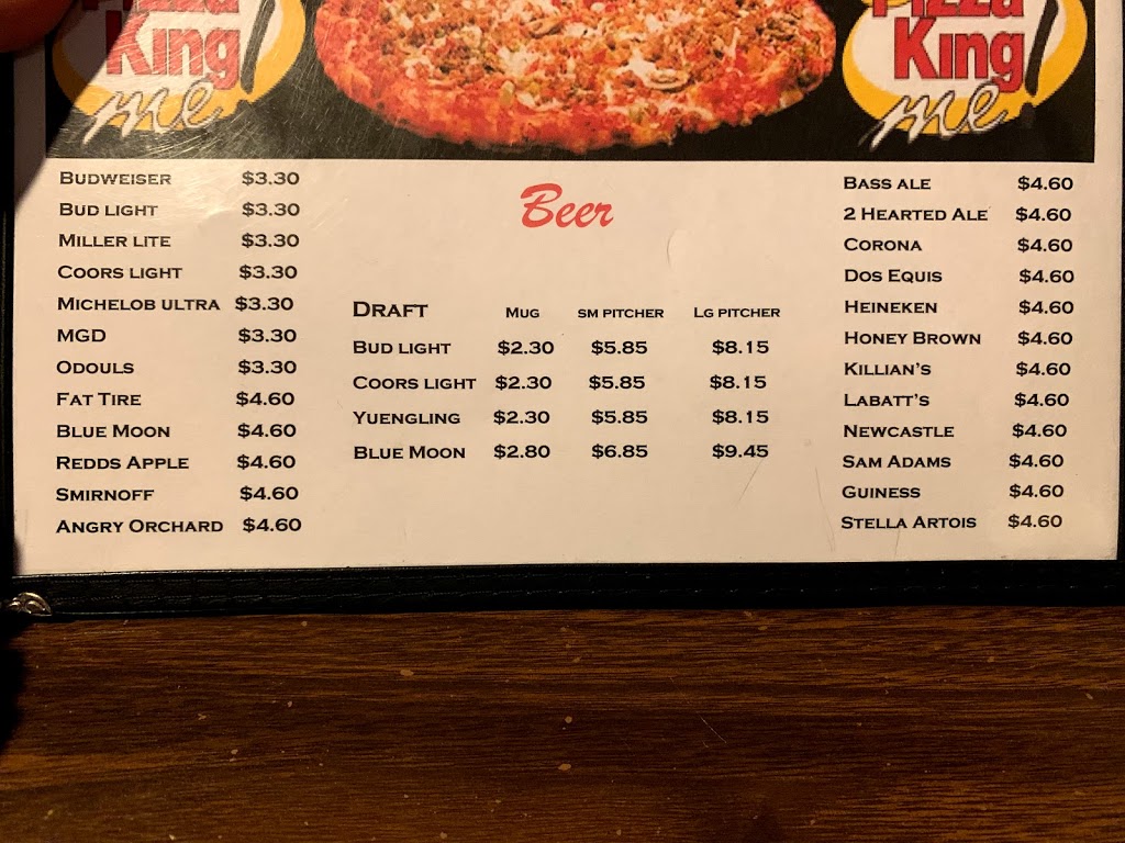 Pizza King | 1713 Wayne St, Auburn, IN 46706, USA | Phone: (260) 925-1135