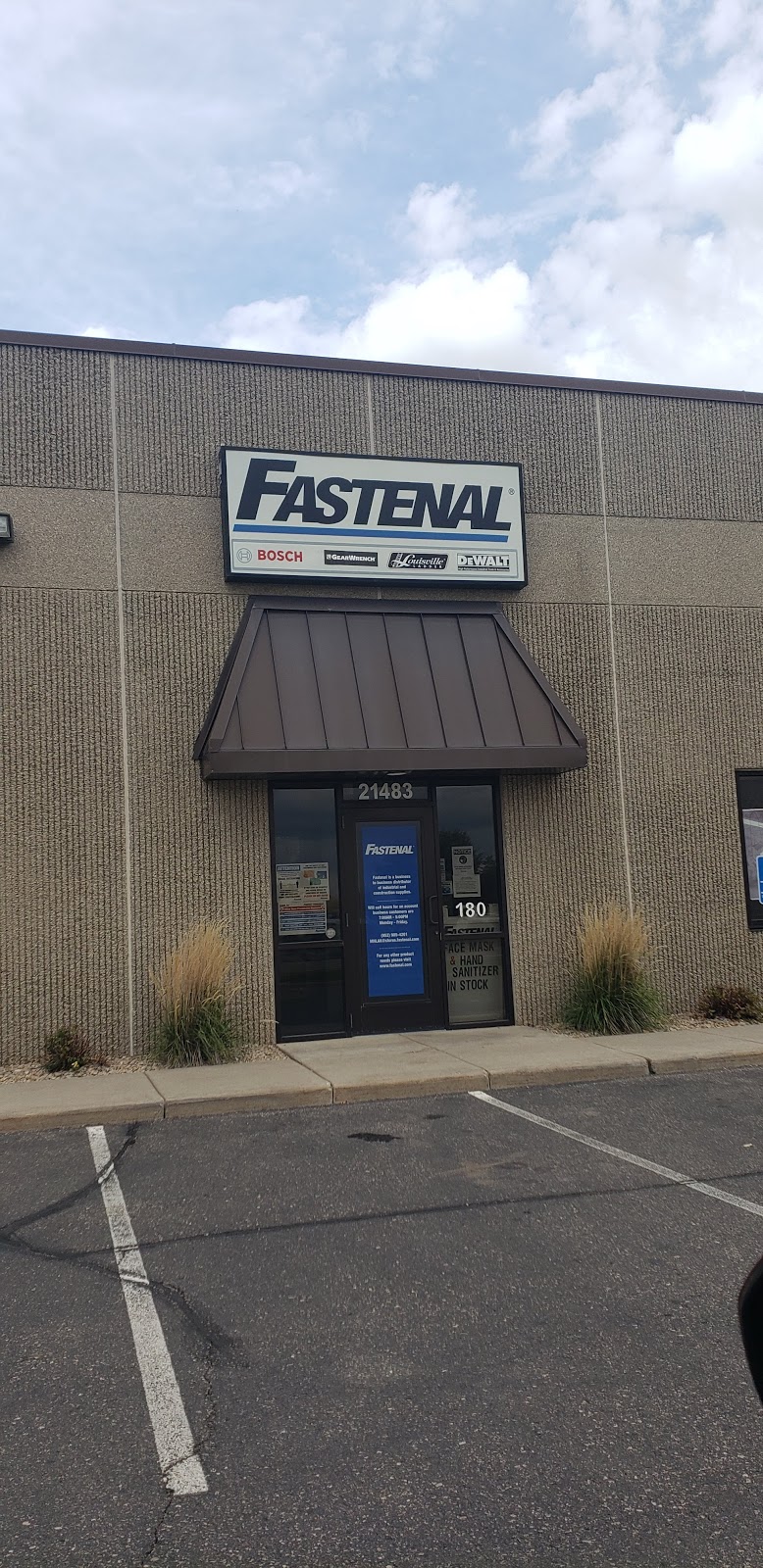 Fastenal Fulfillment Center - Will Call Only | 21483 Grenada Ave #140, Lakeville, MN 55044, USA | Phone: (952) 985-4201