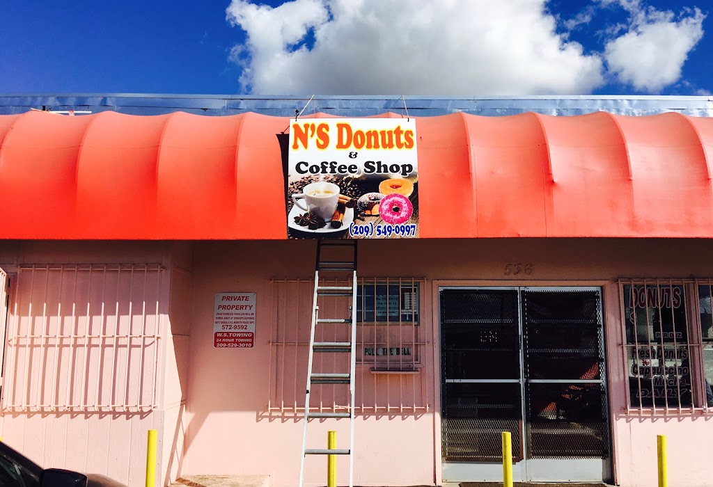 Ns Donuts & Coffee Shop | 536 S 9th St, Modesto, CA 95351, USA | Phone: (209) 549-0997