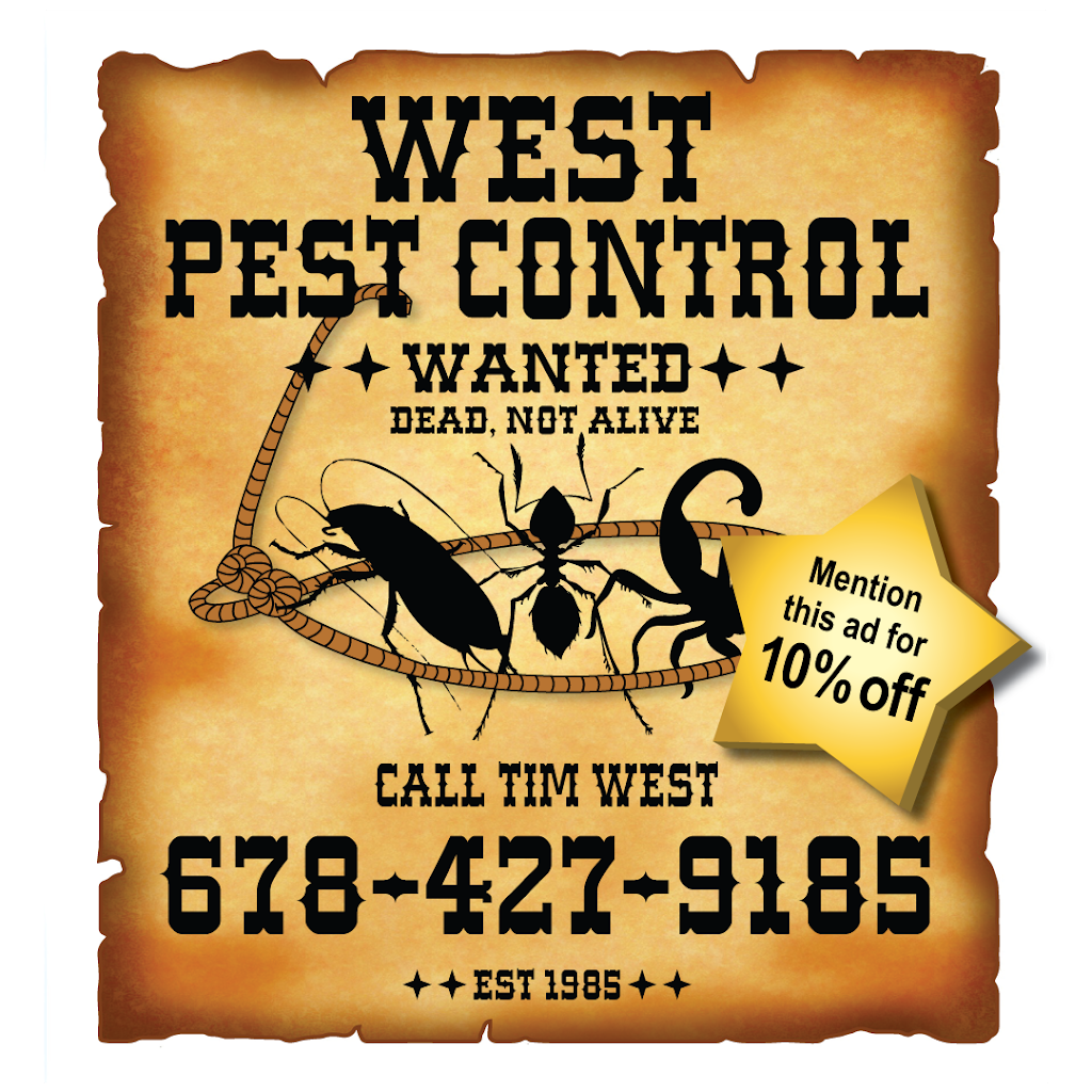 West Pest Control | 4981 Flint Hill Rd SW, Austell, GA 30106, USA | Phone: (678) 427-9185