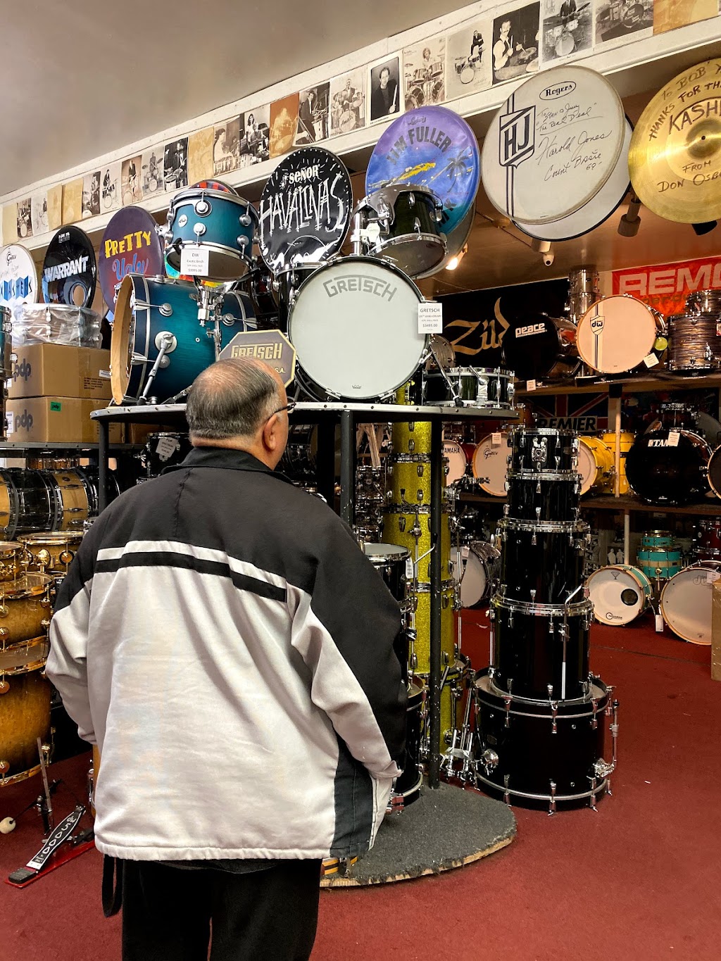 Professional Drum Shop | 854 Vine St, Los Angeles, CA 90038, USA | Phone: (323) 469-6285