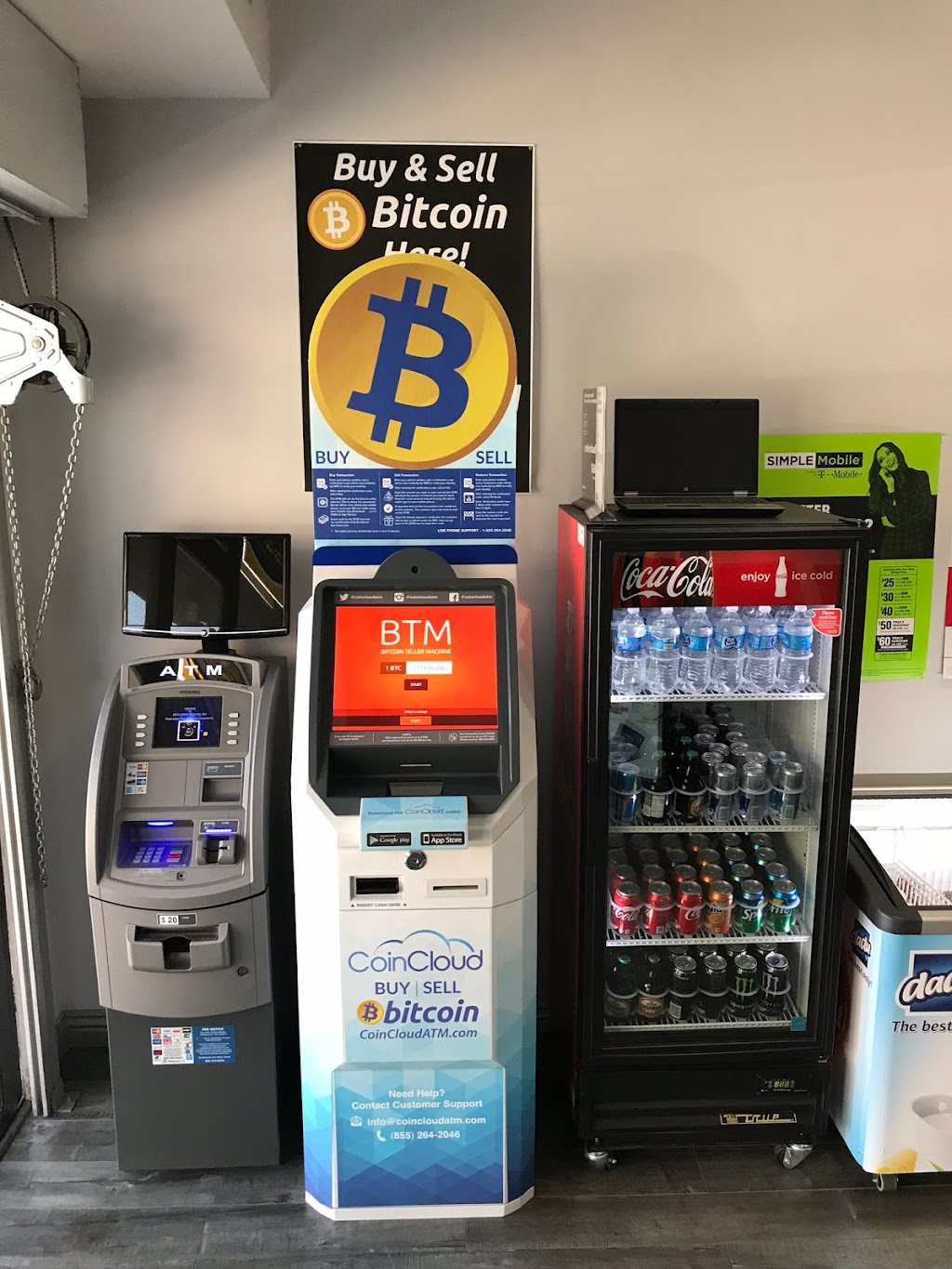 Coin Cloud Bitcoin ATM | 901 E Gladstone St, Azusa, CA 91702, USA | Phone: (562) 479-7432