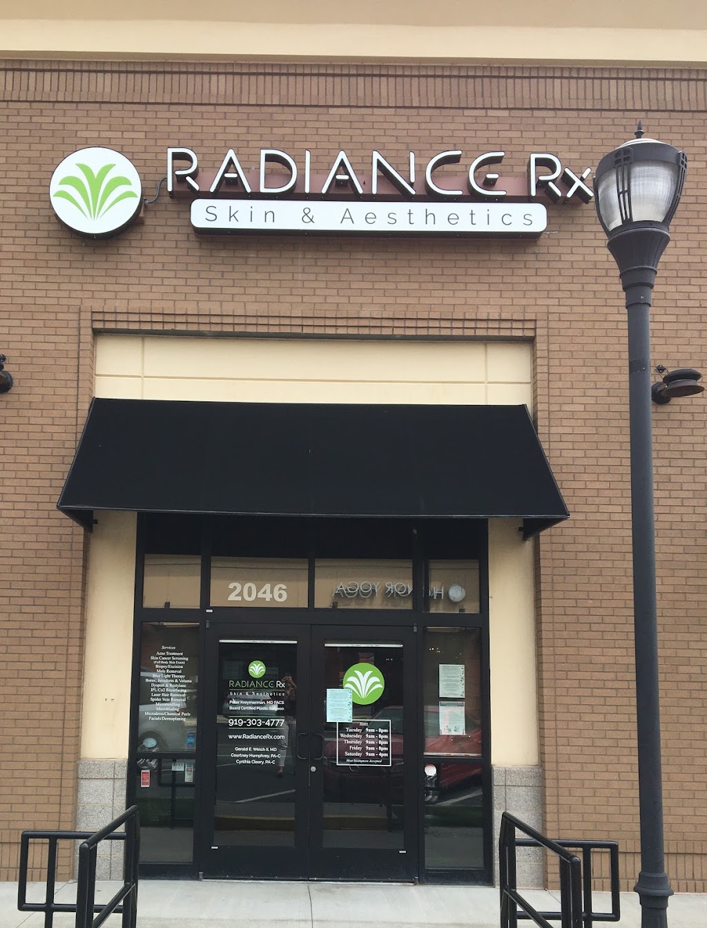 Radiance Rx Skin & Aesthetics | 2046 Creekside Landing Dr, Apex, NC 27502, USA | Phone: (919) 303-4777