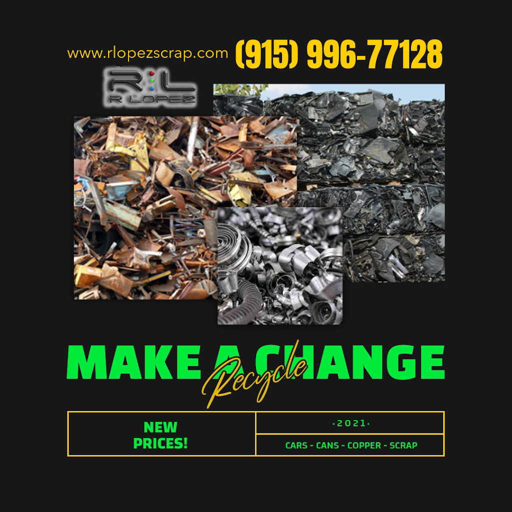 R Lopez Scrap Metal | 100 Rainbow Lake Rd, Anthony, TX 79821, USA | Phone: (915) 886-3206