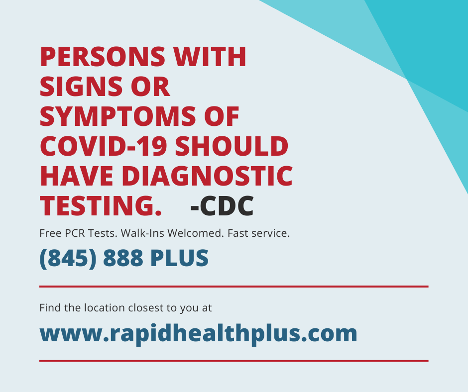 Rapid Health Plus | 6 Depot St, Washingtonville, NY 10992, USA | Phone: (845) 888-7587